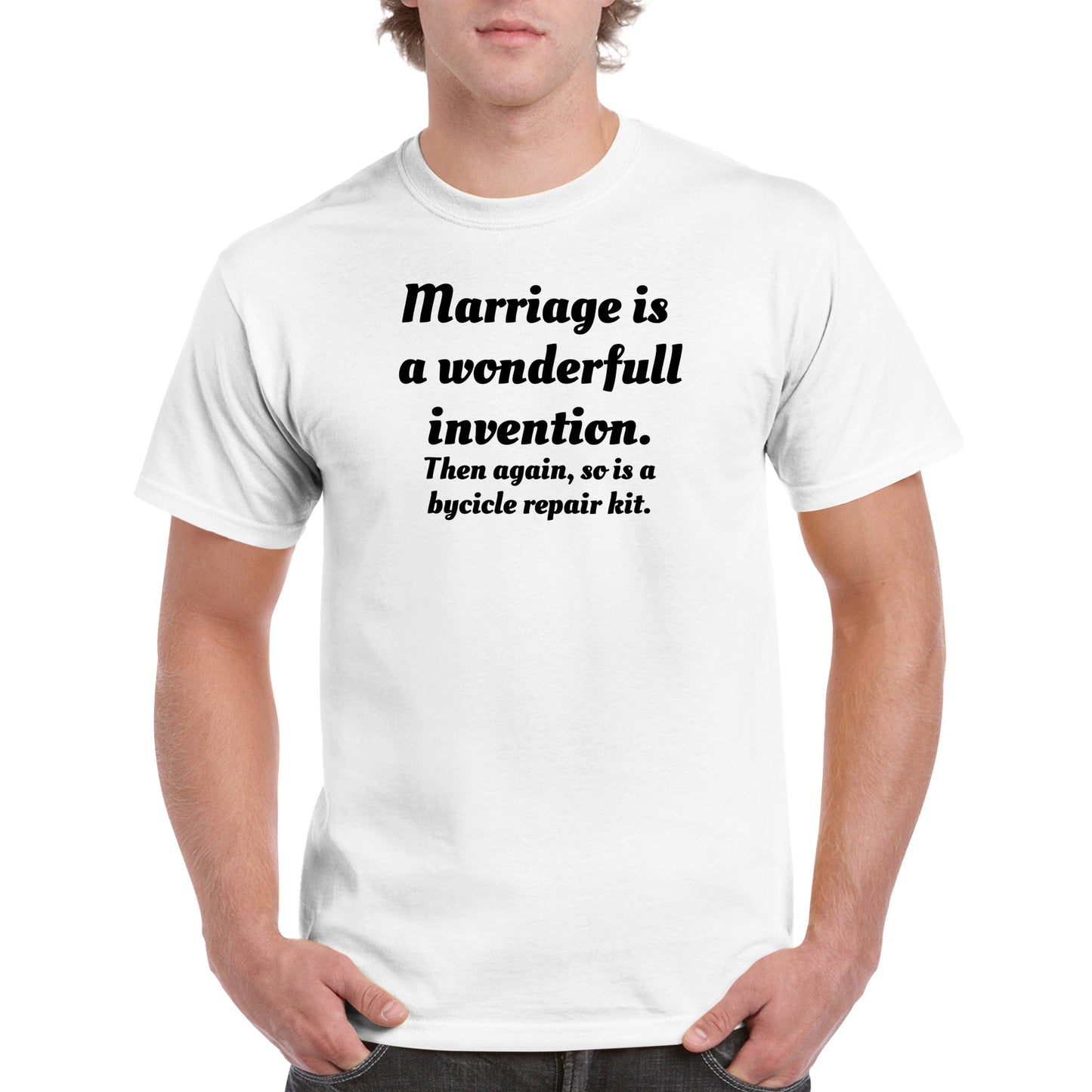 Unisex Crewneck majica Marriage is