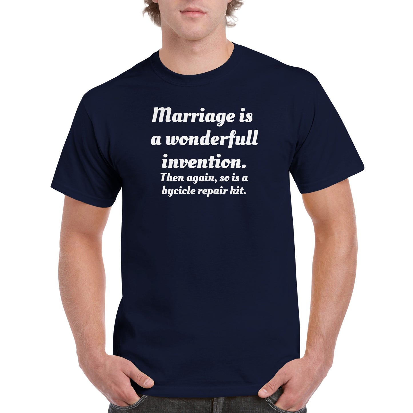 Unisex Crewneck majica Marriage is