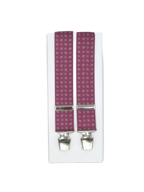 NARAMNICE ZA HLAČE Maxfort 2526 bordeaux rdeča tip X 130 cm širina 3,5
