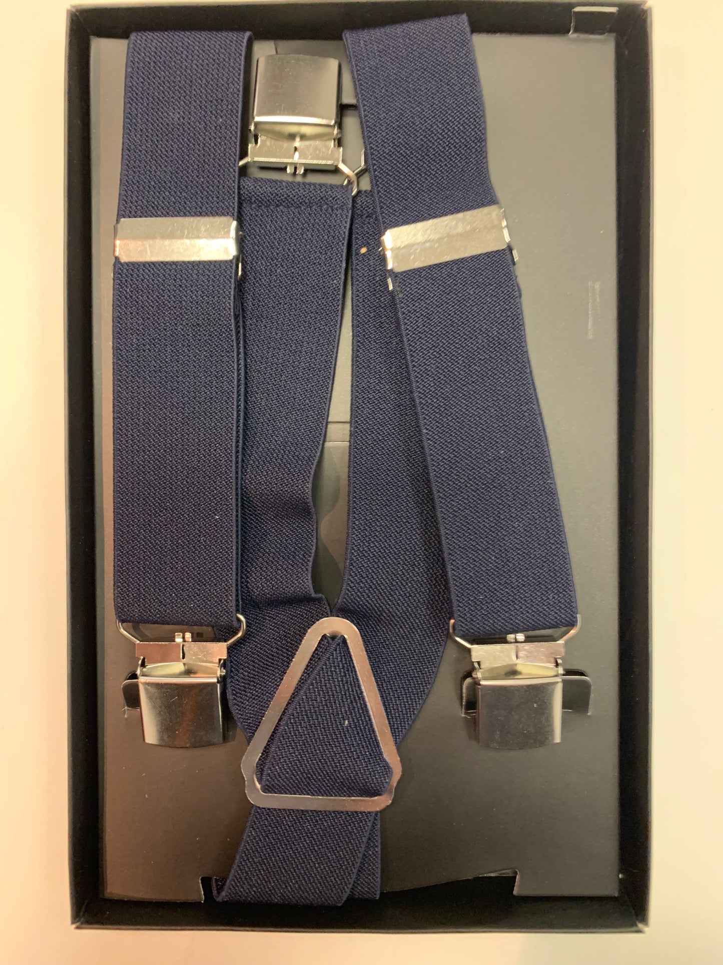NARAMNICE ZA HLAČE DON LUCHESE modra tip Y dolžina 110 cm širina 3,5 cm