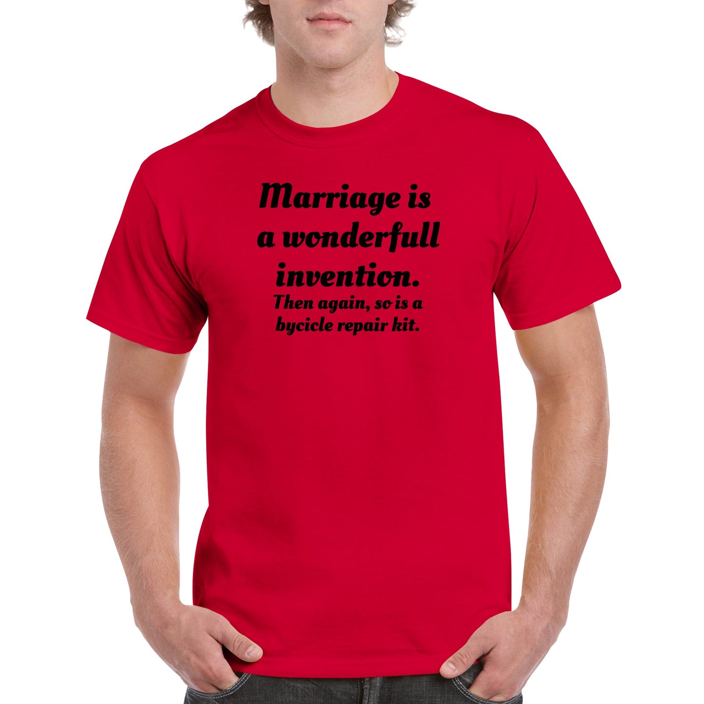 Unisex Crewneck majica Marriage is