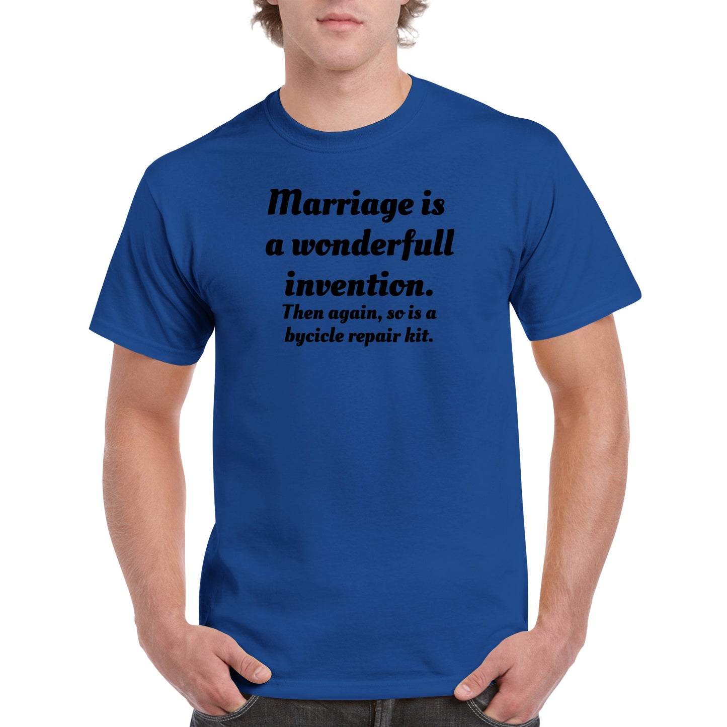 Unisex Crewneck majica Marriage is