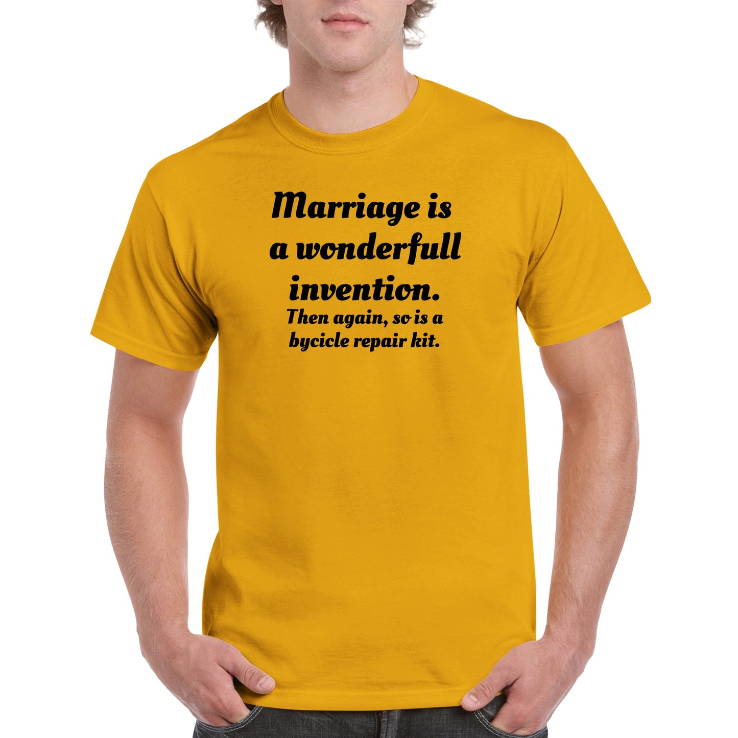 Unisex Crewneck majica Marriage is
