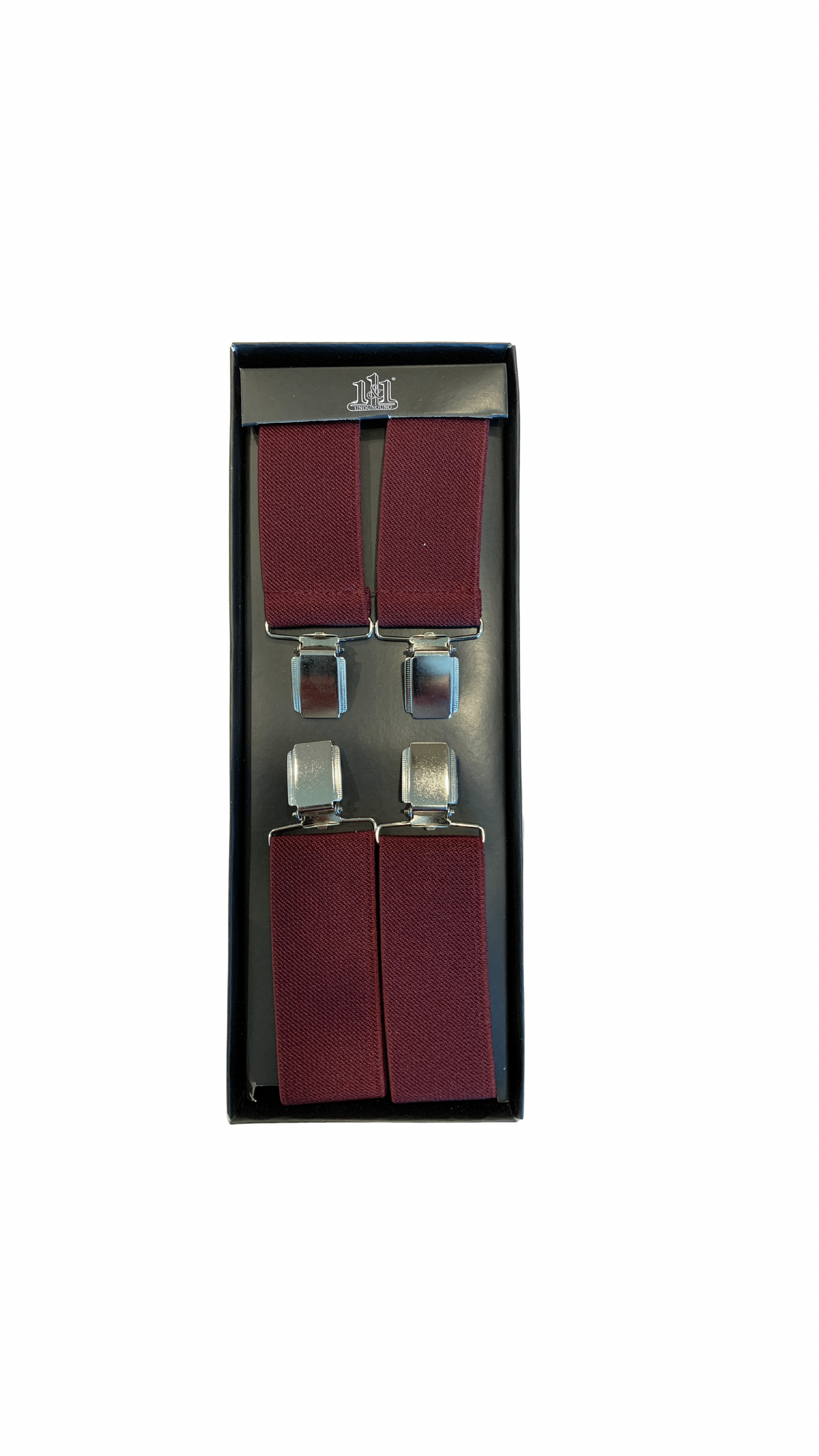 NARAMNICE ZA HLAČE UNOUNOUNO dark ruby tip X dolžina 110 cm