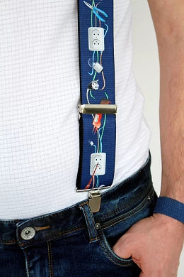 NARAMNICE ZA HLAČE Delavske električar tip Y dolžina 120 cm širina 5 cm