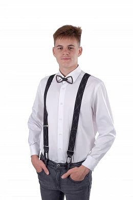 KLASIČNE NARAMNICE ZA HLAČE DON SAVASTANO tip Y dolžina 120 cm