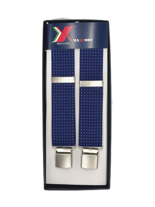 NARAMNICE ZA HLAČE  Maxfort 2301 denim modra tip X 130 cm širina 3,5