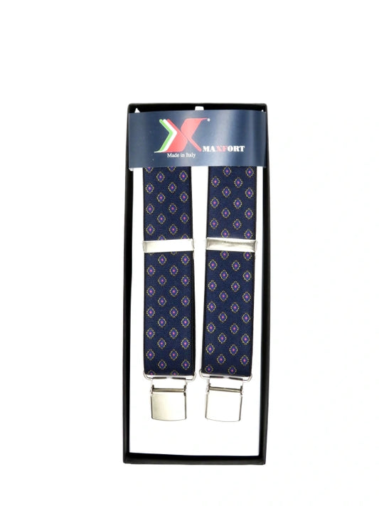 NARAMNICE ZA HLAČE  Maxfort 2535 modra tip X 130 cm širina 3,5