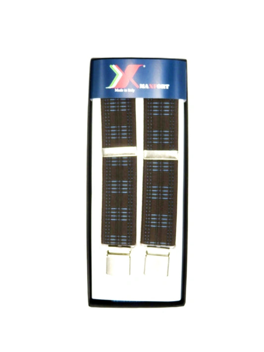 NARAMNICE ZA HLAČE  Maxfort 2536 rjava tip X 130 cm širina 3,5 cm