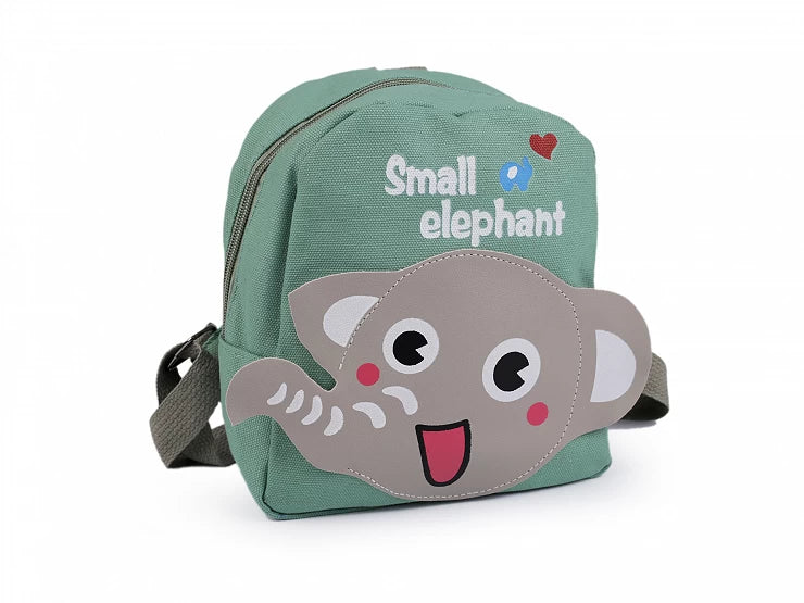 Otroški nahrbtnik slonček zelen