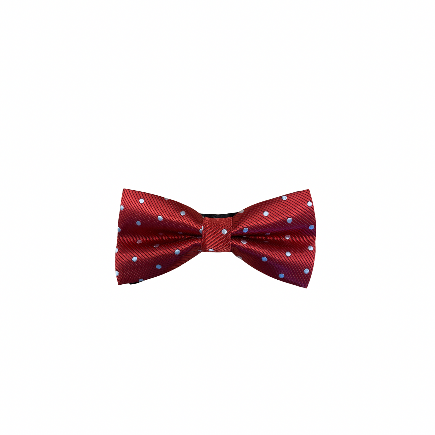 Butterfly El padrino in red color with white dots, length 12 cm, width 6 cm